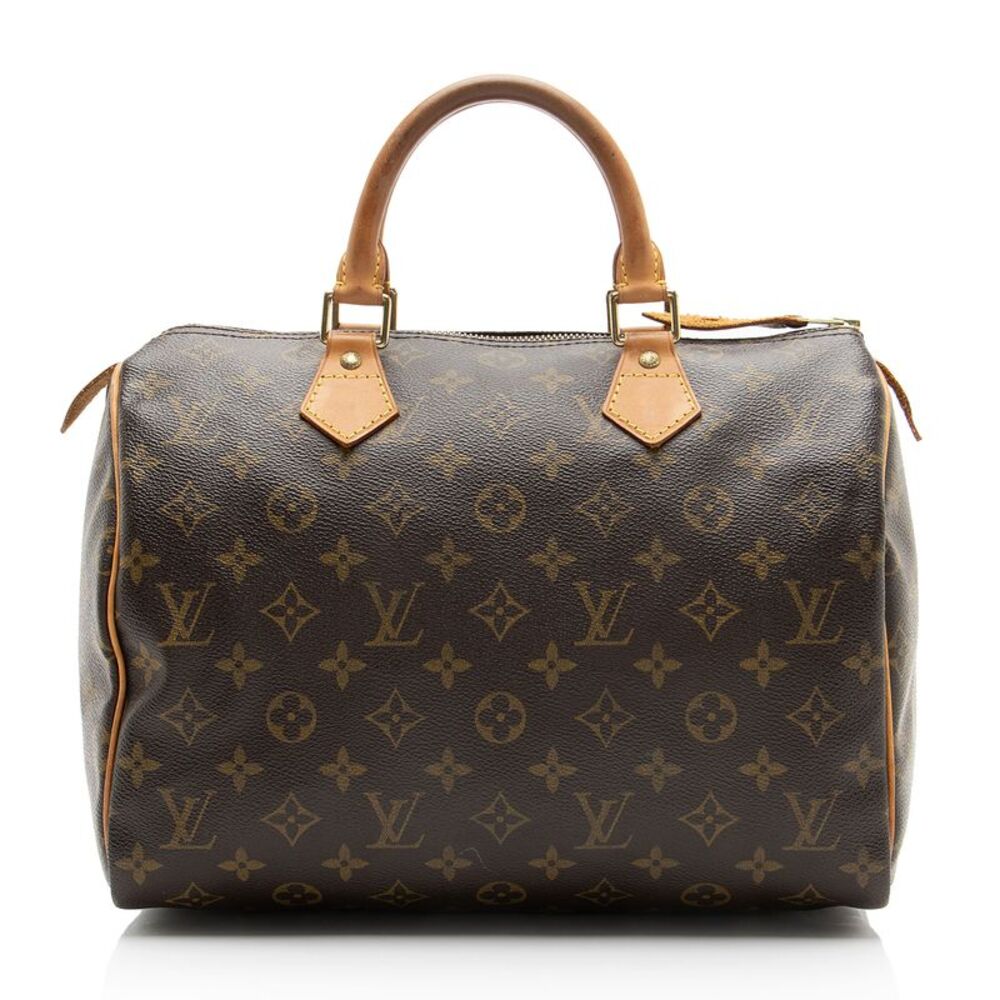 Louis Vuitton Vintage Monogram Canvas Speedy 30 Satchel